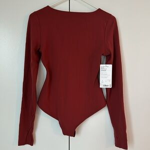 Athleta Align Open Back Body Suit